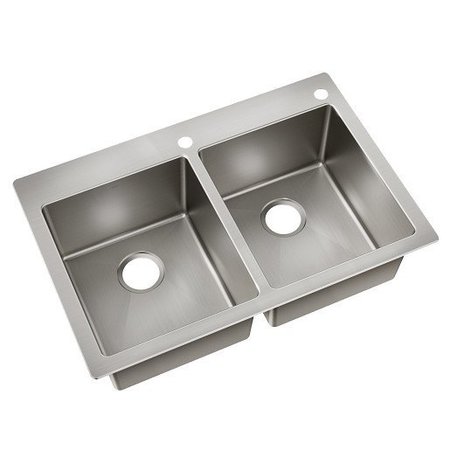 MOEN Double Bowl, Stand-Alone, 216002 Sink 216005